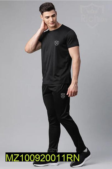 2 Pcs Polyester Track Suit For Men's