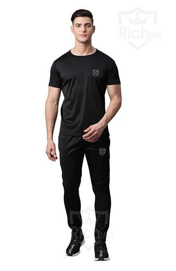 2 Pcs Polyester Track Suit For Men's