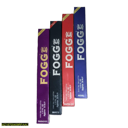 Long Lasting Men's Pocket Perfume, Pack of 4